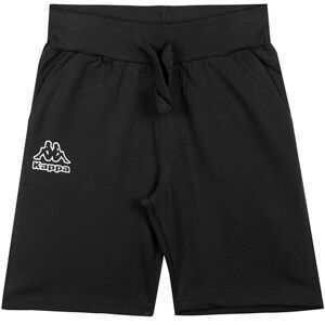 Kappa Bermuda sportivi da bambino in cotone Pantaloni e shorts bambino Nero taglia 10