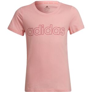 Adidas HE1965 T-shirt manica corta da ragazza con scritta T-Shirt Manica Corta bambina Rosso taglia 14/15