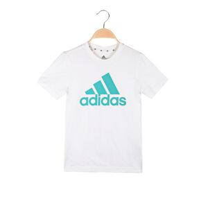 Adidas HE9282 T-shirt manica corta da ragazza T-Shirt e Top bambina Bianco taglia 15/16