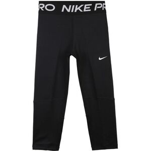 Nike PRO Leggings capri da ragazza Pantaloni e shorts bambina Nero taglia M