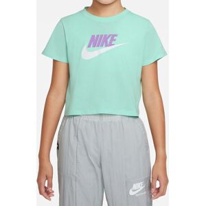 Nike T-shirt cropped da ragazza T-Shirt e Top bambina Verde taglia L