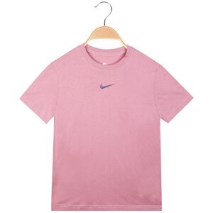 Nike T-shirt da ragazza con logo ricamato T-Shirt Manica Corta bambina Viola taglia M