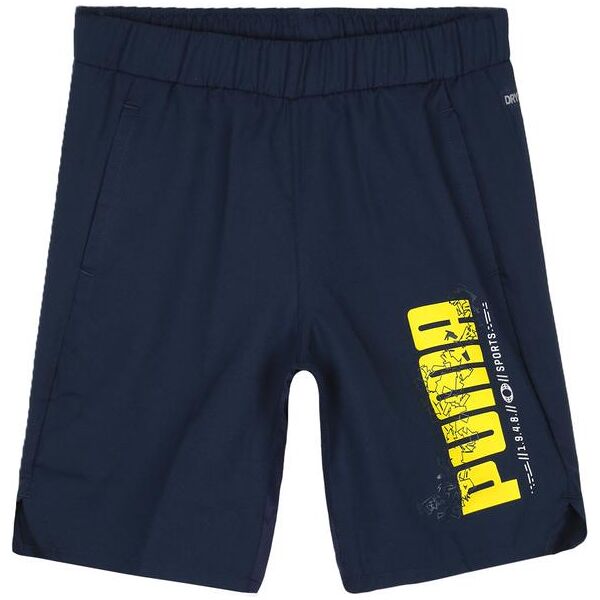 puma active sports woven shorts bermuda sportivi blu scuro bermuda bambino blu taglia 10