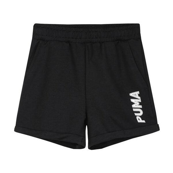 puma modern sports shorts sportivi pantaloni e shorts bambina nero taglia 13/14