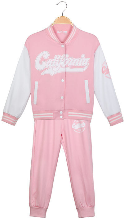 miss brum completo spotivo da bambina 3 pezzi tute sportive bambina rosa taglia 10