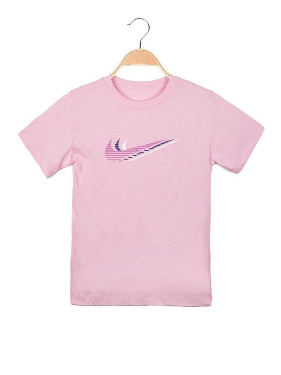 nike cu4572 654 t-shirt girocollo t-shirt e top bambina rosa taglia xl