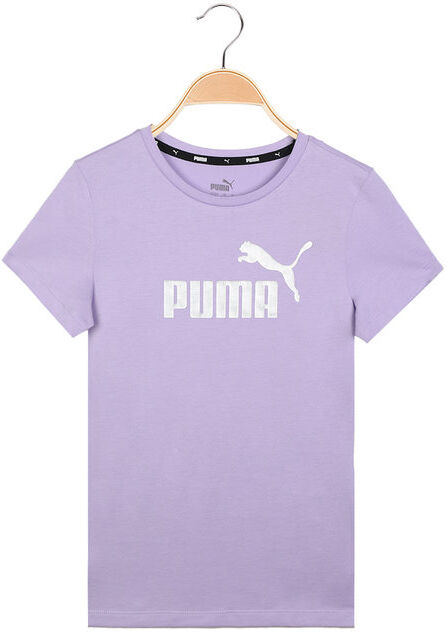 Puma ESS + LOGO TEE T-shirt sportiva da ragazza T-Shirt e Top bambina Viola taglia 15/16