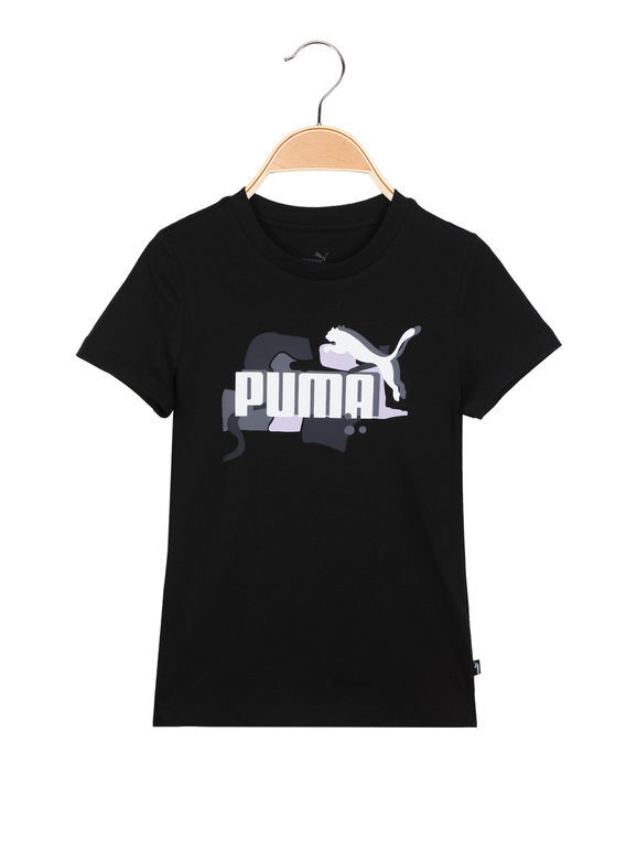 Puma ESS + STREET ART T-shirt sportiva da ragazza T-Shirt e Top bambina Nero taglia 15/16