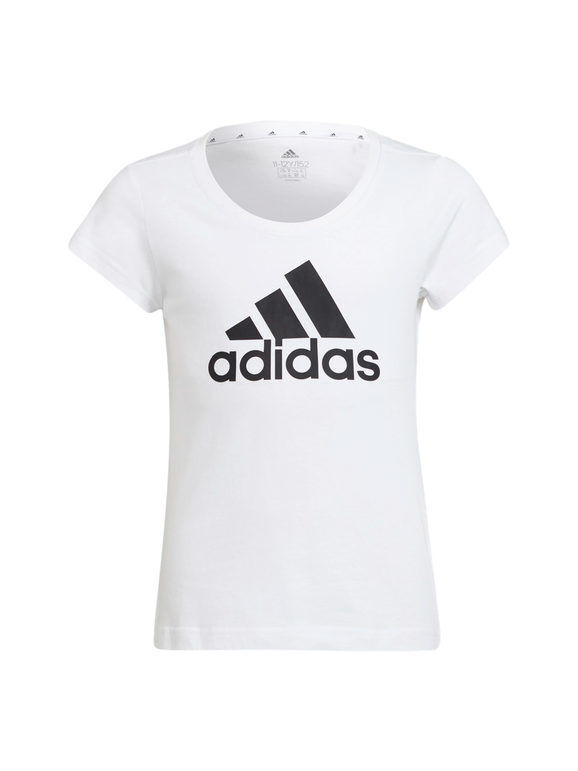 Adidas GU2760 Essential T-shirt ragazza T-Shirt Manica Corta bambina Bianco taglia 14/15