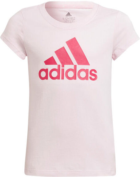 Adidas HM8732 Essential T-shirt ragazza T-Shirt Manica Corta bambina Rosa taglia 13/14