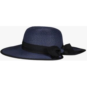 Bella Accessori Cappello in paglia da donna moda mare donna Blu taglia Unica