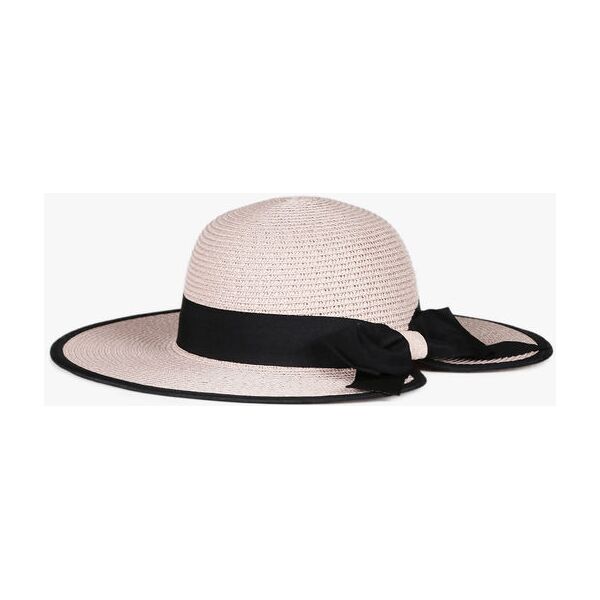 bella accessori cappello in paglia da donna moda mare donna rosa taglia unica