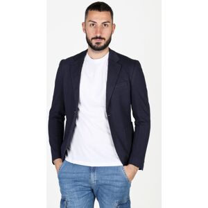 Solada Blazer uomo in cotone con tasche Blazer uomo Blu taglia XXL