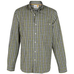 Timberland Camicia da uomo regular fit a quadri Camicie Classiche uomo Verde taglia XL