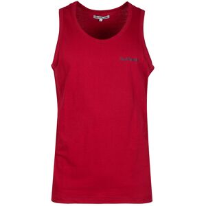 Renato Balestra Canotta da uomo in cotone T-Shirt Manica Corta uomo Rosso taglia XL