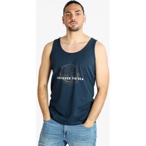 Be Board Canotta da uomo in cotone T-Shirt Manica Corta uomo Blu taglia XL