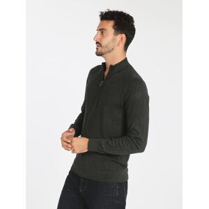 Baci & Abbracci Cardigan uomo con cerniera Cardigan uomo Grigio taglia L