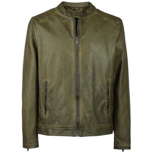 Solada Giacca uomo in ecopelle effetto vintage Giacche Ecopelle uomo Verde taglia L