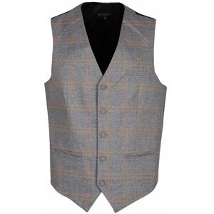 New Marshll Gilet da uomo elegante Smanicato uomo Grigio taglia 60