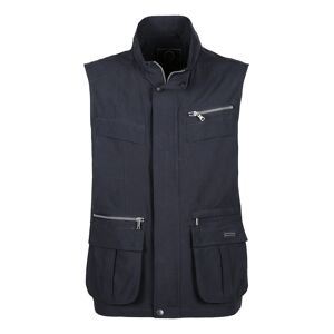 Wampum Gilet da uomo multitasche Smanicato uomo Blu taglia XL