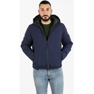 Navy Sail Giubbotto da uomo con cappuccio e zip Giacconi e Giubbotti uomo Blu taglia XL