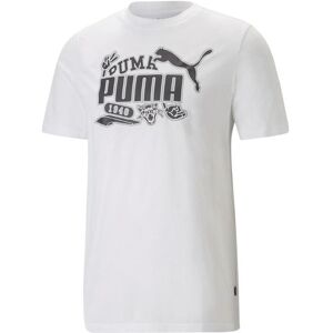 Puma GRAPHICS ICON T-shirt uomo con stampa T-Shirt e Top uomo Bianco taglia XL