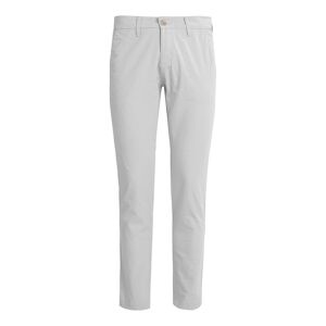 Johnny Looper Pantaloni da uomo in cotone slim fit Pantaloni Casual uomo Bianco taglia 50