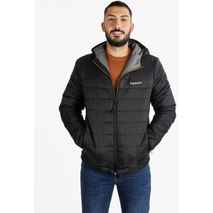 Timberland Piumino imbottito da uomo con cappuccio Giacconi e Giubbotti uomo Nero taglia M