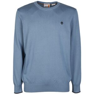 Timberland Pullover in cotone da uomo Pullover uomo Blu taglia M