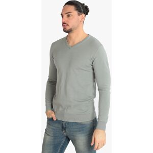 Coveri Pullover leggero da uomo con scollo a V Pullover uomo Grigio taglia L