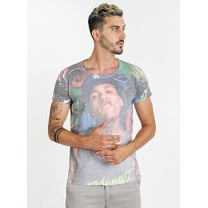 Wilfed T-shirt girocollo con disegno T-Shirt Manica Corta uomo Bianco taglia S