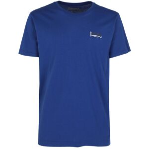 Lonsdale T-shirt girocollo da uomo in cotone T-Shirt Manica Corta uomo Blu taglia XL