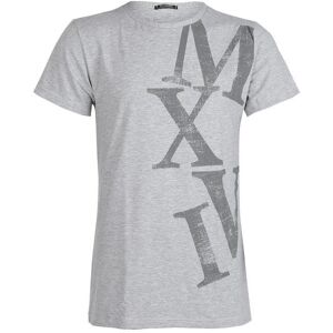 Intimami T-shirt maniche corte con maxi scritta Maglie Intime uomo Grigio taglia L