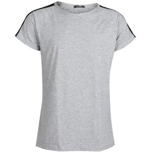 Intimami T-shirt mezza manica con strisce laterali Maglie Intime uomo Grigio taglia L