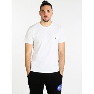 Navigare T-shirt uomo manica corta con taschino T-Shirt Manica Corta uomo Bianco taglia XL