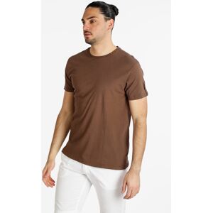 Baci & Abbracci T-shirt uomo manica corta in cotone T-Shirt Manica Corta uomo Marrone taglia M