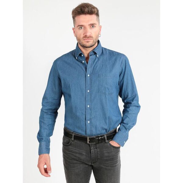 coveri camicia uomo denim regular fit camicie classiche uomo jeans taglia l