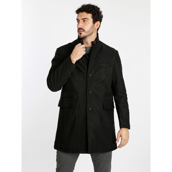 giorgio man cappotto da uomo impermeabile giacconi e giubbotti uomo nero taglia m