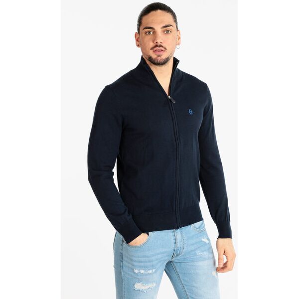 coveri cardigan uomo in maglia con full zip cardigan uomo blu taglia xxl