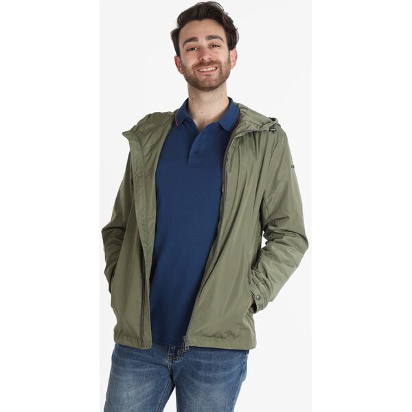 geox f5241 giacca leggera da uomo con cappuccio giacche leggere uomo verde taglia 52