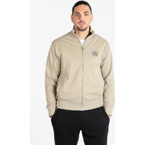 be board felpa leggera uomo in cotone con zip felpe leggere uomo beige taglia xxl