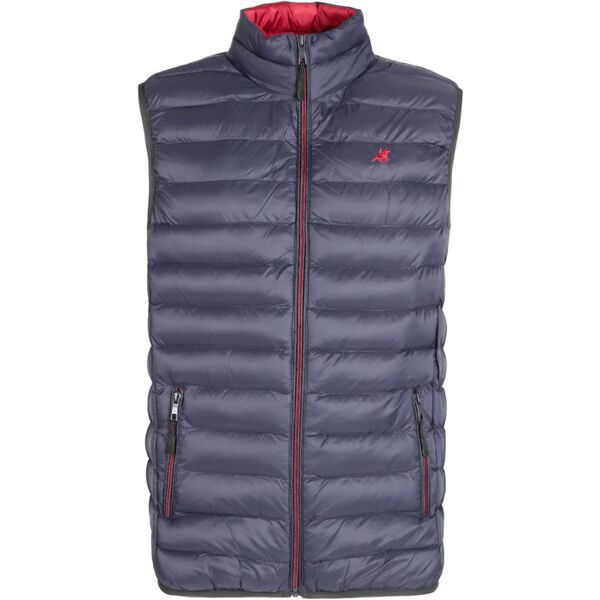 u.s. grand polo gilet uomo imbottito smanicato uomo blu taglia xl