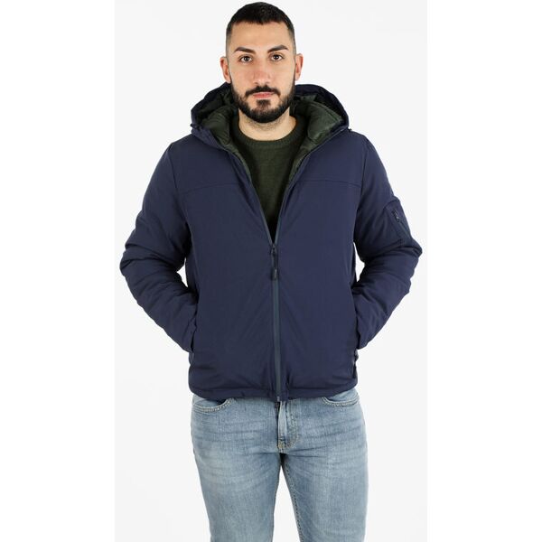 navy sail giubbotto da uomo con cappuccio e zip giacconi e giubbotti uomo blu taglia 3xl