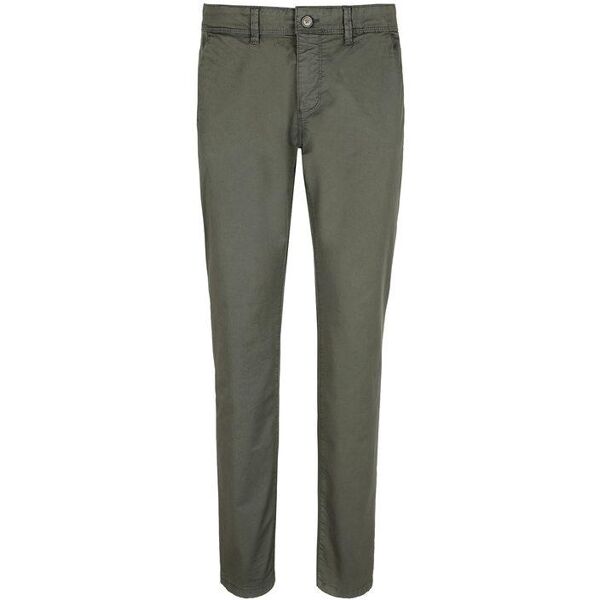 coveri pantalone in cotone classic fit pantaloni casual uomo verde taglia 46