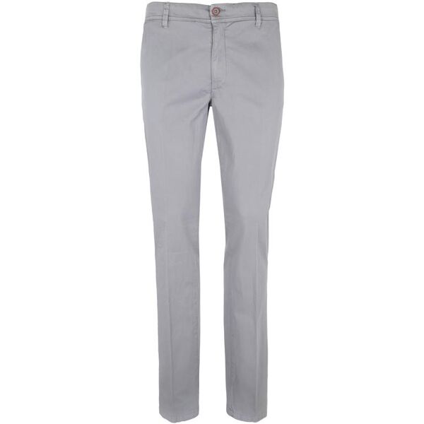 royal cup pantaloni classici in cotone taglie over pantaloni casual uomo grigio taglia 52