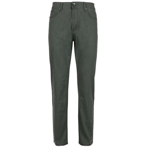 max & liu pantaloni uomo in cotone regular fit taglie grandi pantaloni casual uomo verde taglia 48