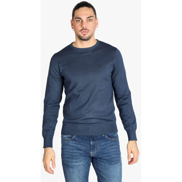 u.s. grand polo pullover uomo girocollo pullover uomo blu taglia m