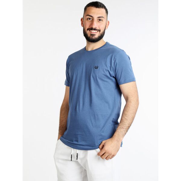 be board t-shirt basic uomo manica corta t-shirt manica corta uomo blu taglia 3xl