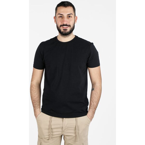 baker's t-shirt da uomo in cotone t-shirt manica corta uomo nero taglia xl