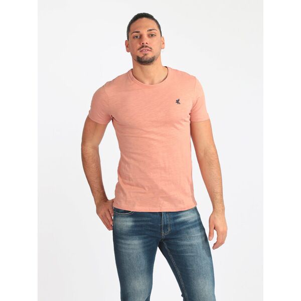 paul & bridge t-shirt uomo in cotone t-shirt manica corta uomo rosa taglia xxl